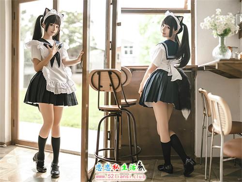 [美图精选]839-蠢沫沫-猫猫女仆【23P/76M】