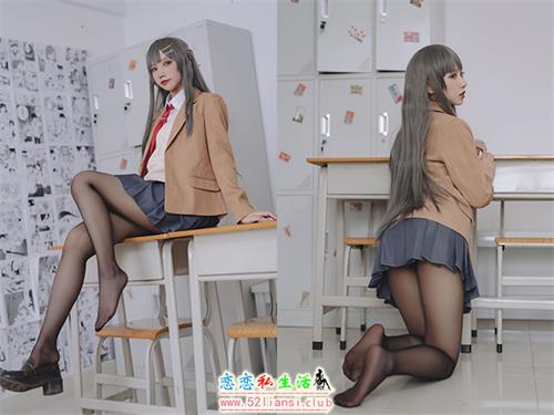 [美图精选]844-果咩酱w-麻衣校服【30P/74M】