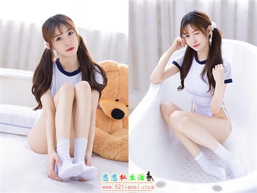 [美图精选]864-王羽杉-双马尾体操服【69P/96M】