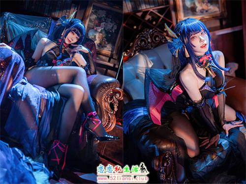 [美图精选]866-原神-雷电将军魅魔【35P/68M】