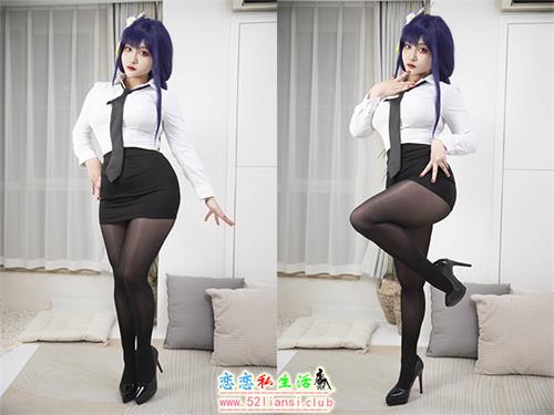 [美图精选]870-洛璃 LoLiSAMA-雷电将军OL【47P/84M】