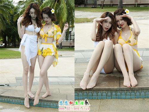 [Ligui丽柜] 2023.09.04《双生花-浪漫假日》兔子＆妖妖【73P/59M】