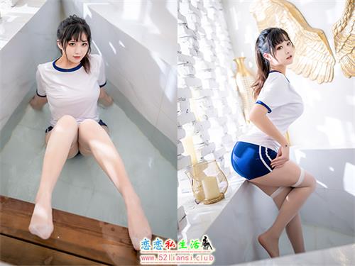 [美图精选]894-奇行家狗崽(棕桠阿狗崽)-浴场的体操服【48P/115M】