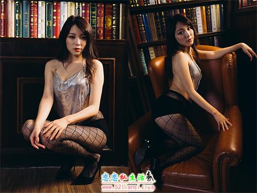 [街拍丝足]322-长腿美模 Ashley - 棚拍网袜黑丝【89P/272M】