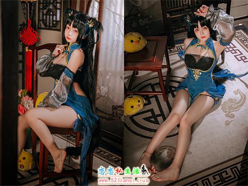 [美图精选]901-日奈娇-碧蓝航线 大潮旗袍【25P/64M】