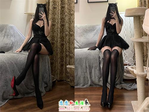 [美图精选]899-梦里一只喵-黑丝小野猫【49P/100M】