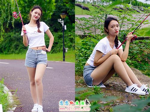 [初夏女神]052期 依依~《新手钓鱼》七月你好，天下钓友是一家(带视频)【115P+1V/3.94G】