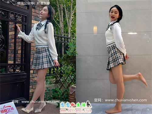 [初夏女神]066期 双双~【改良JK套】JK套室内拍摄(带视频)【125P+1V/4.83G】