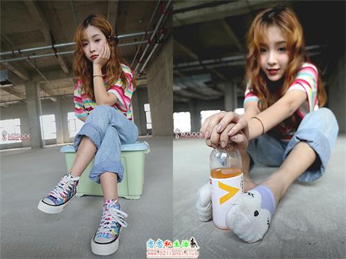 [MZSOCK]爱美足 2019年第81期 Ella【53P/294M】