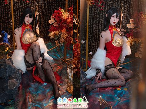 [美图精选]1002-铁板烧鬼舞w-大凤旗袍【30P/90M】