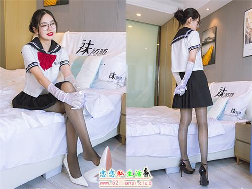 [袜啵啵] 293期 小甜豆-两双高跟鞋、两双丝袜叠穿、jk制服(带视频)【145P+1V/5.95G】