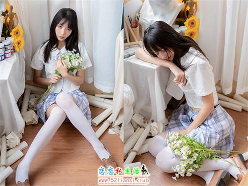 [美图精选]1032-西瓜少女(西呱呀呀呀)-JK校服【48P/65M】