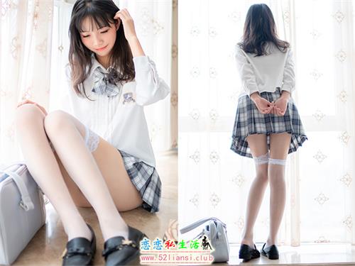 [美图精选]1043-西瓜少女(西呱呀呀呀)-JK格子裙【23P/68M】