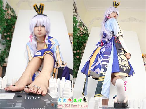 [觅芙少女]NO.092 娜娜-cos神里凌华 巨人踩踏(带视频)【204P+1V/4.95G】