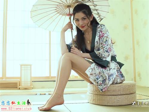 [Ligui丽柜视频]321-《和风物语の伞中情》甜甜【10min/222M】