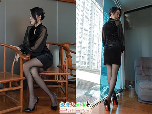 [IESS异思趣向] 丝享家 1442：婉萍《黑色蔷薇》[86P／88MB]