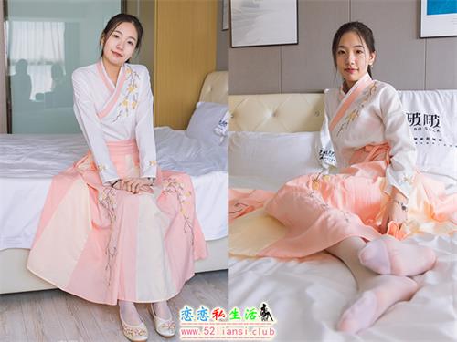 [袜啵啵] 311期 小甜豆-布鞋、白丝、裸足、古装(带视频)【140P+1V/5.75G】