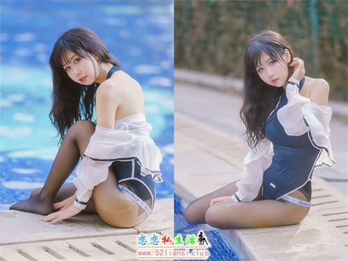 [美图精选]1121-萌芽儿o0-竞泳 得体社【17P/47M】