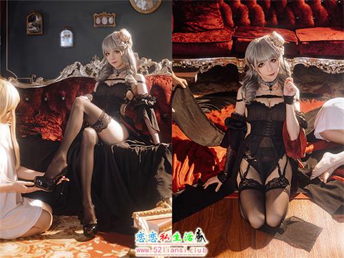 [美图精选]1122-Tomoyo酱-碧蓝 吕佐夫礼服【29P/111M】