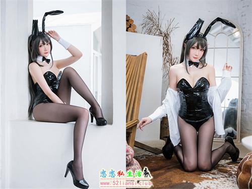 [美图精选]1132-瓜希酱-樱岛麻衣 兔女郎【31P/60M】