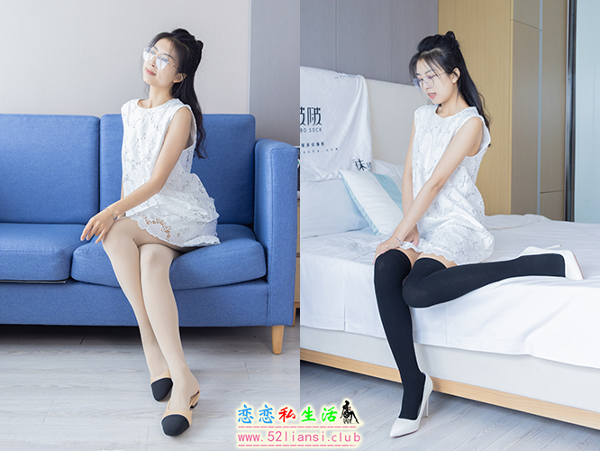 [袜啵啵] 319期 奶油-高跟鞋、平底鞋、厚肉丝、厚黑丝大腿袜(带视频)【140P+1V/5.85G】