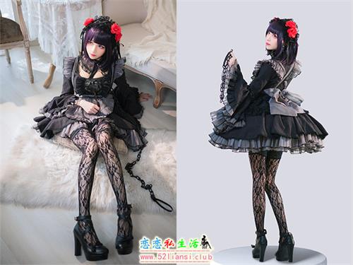 [美图精选]1147-Tomoyo酱-更衣人偶 黑江雫【37P/56M】