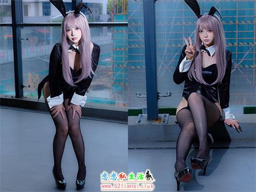 [疯猫ss]NO.086 紫发礼服兔【42P/146M】