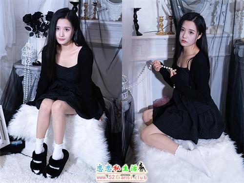 [甜予摄影] NO.002 澜澜-拖鞋、白棉袜、肉丝-脚尖加固款(带视频)【131P+2V/9.95G】