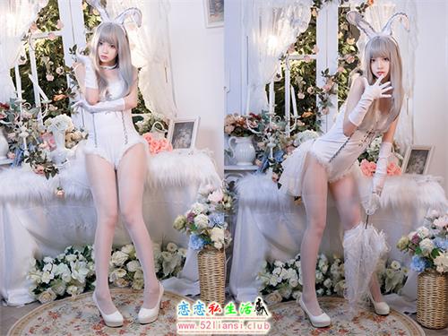 [疯猫ss]NO.087 纯白绒绒兔【40P+2V/256M】