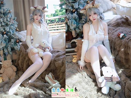 [疯猫ss]NO.088 圣诞特典&白色毛衣【98P+1V/276M】