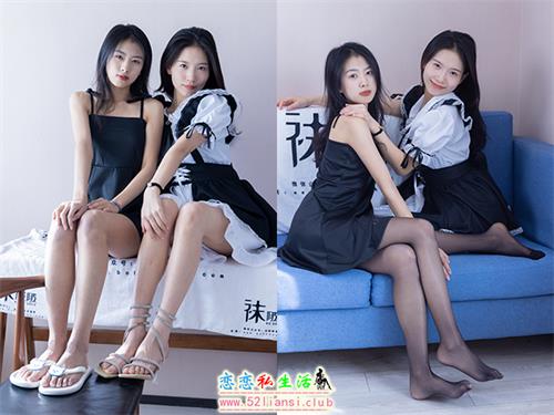 [袜啵啵] 328期 芝士奶油-高跟鞋、拖鞋、黑丝、油亮黑、裸足(带视频)【190P+1V/8.03G】