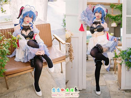 [美图精选]1207-花铃-甘雨女仆【41P/86M】