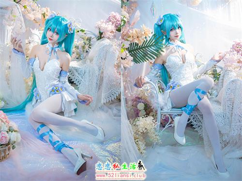 [美图精选]1221-艾西Aiwest-初音 粉蝶花【42P/110M】