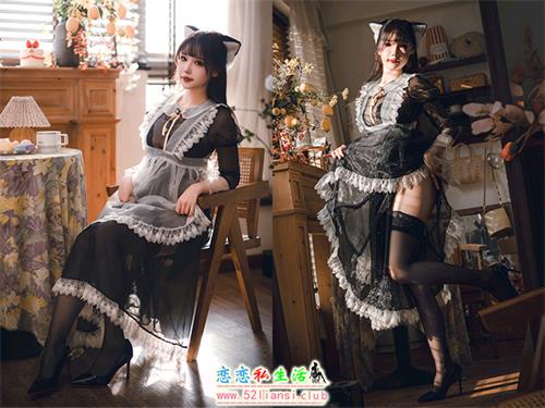 [美图精选]1228-雪晴Astra-透明女仆【71P+2V/132M】