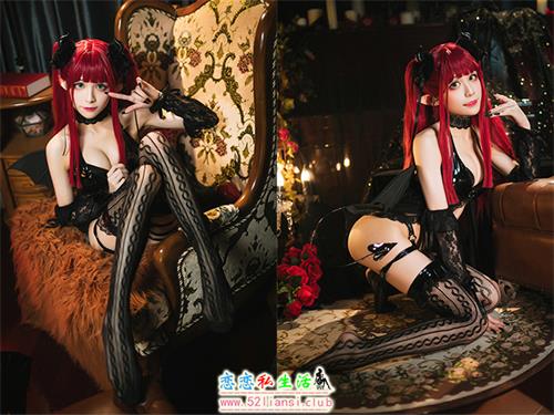 [美图精选]1230-Tomoyo酱-更衣人偶 利兹恶魔【26P/88M】