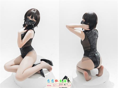 [美图精选]1233-花铃-灰丝皮衣【73P/192M】