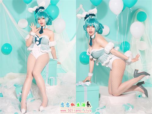 [美图精选]1269-Nyako喵子-初音白兔【41P/68M】