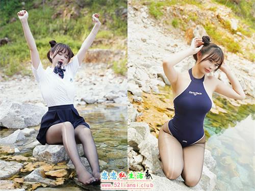 [美图精选]1271-Tina很妖孽呀-小溪体操服死库水JK【56P/158M】