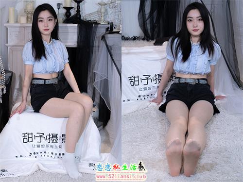 [甜予摄影] NO.017 栗栗-板鞋、白棉袜、肉丝-脚尖加固款(带视频)【130P+2V/9.88G】