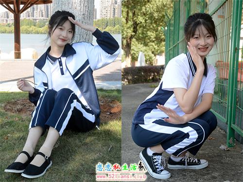 [初夏女神]126期 安妮~【秋冬校服】谁还没套校服呢？校服配球鞋是不是很好看(带视频)【140P+1V/3.44G】