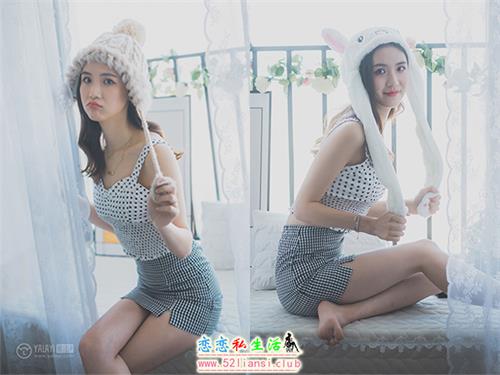 [YALAYI雅拉伊] No.632 淘气女友 尹梦【45P/55M】