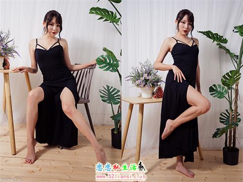 [街拍丝足]370-长腿美模-Ashley - 气质风长裙2【124P/386M】