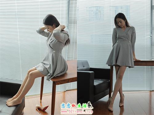 [IESS异思趣向] 丝享家 1643：小金《灰裙肉丝》[86P／75MB]