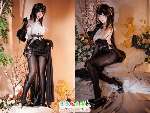 [美图精选]1295-樱落酱w-碧蓝航线 镇海潋滟水色【32P/48M】