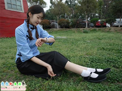 [IMZSOCK爱美足] 2024年-第07期 小天 民国风(带视频)【93P+1V/1.81G】