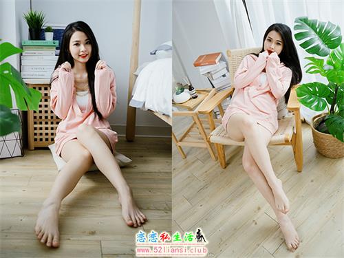 [街拍丝足]379-长腿美模 米浆 - 居家 棚拍【146P/401M】