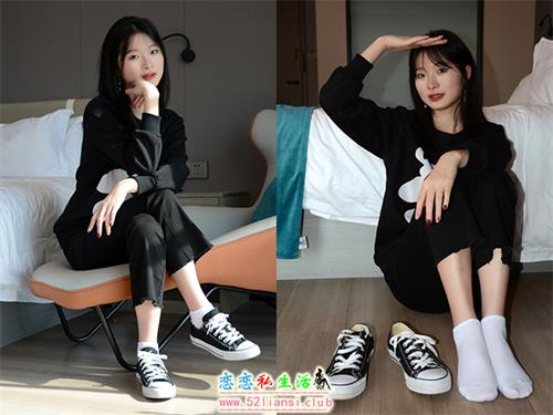 [初夏女神]145期 安妮~【光辉岁月】小熊卫衣、微喇裤、帆布鞋、黑色系列全套(带视频)【140P+1V/3.06G】