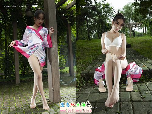 [Ligui丽柜] 2023.08.14《丝足踏青》汐汐【68P/64M】