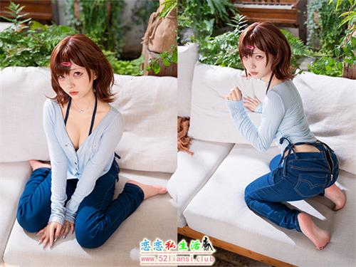 [美图精选]1371-花铃-円香牛仔裤【54P/106M】