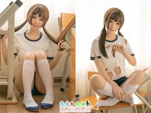 [美图精选]1384-桃良阿宅-体操服【31P/83M】